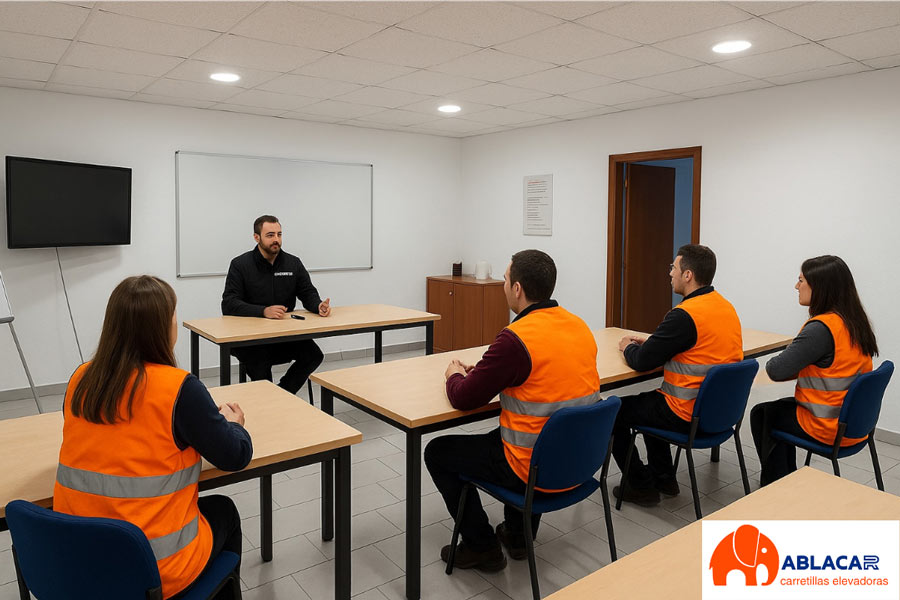 Cursos de Formaci&oacute;n en Carretillas Elevadoras seg&uacute;n UNE 58451