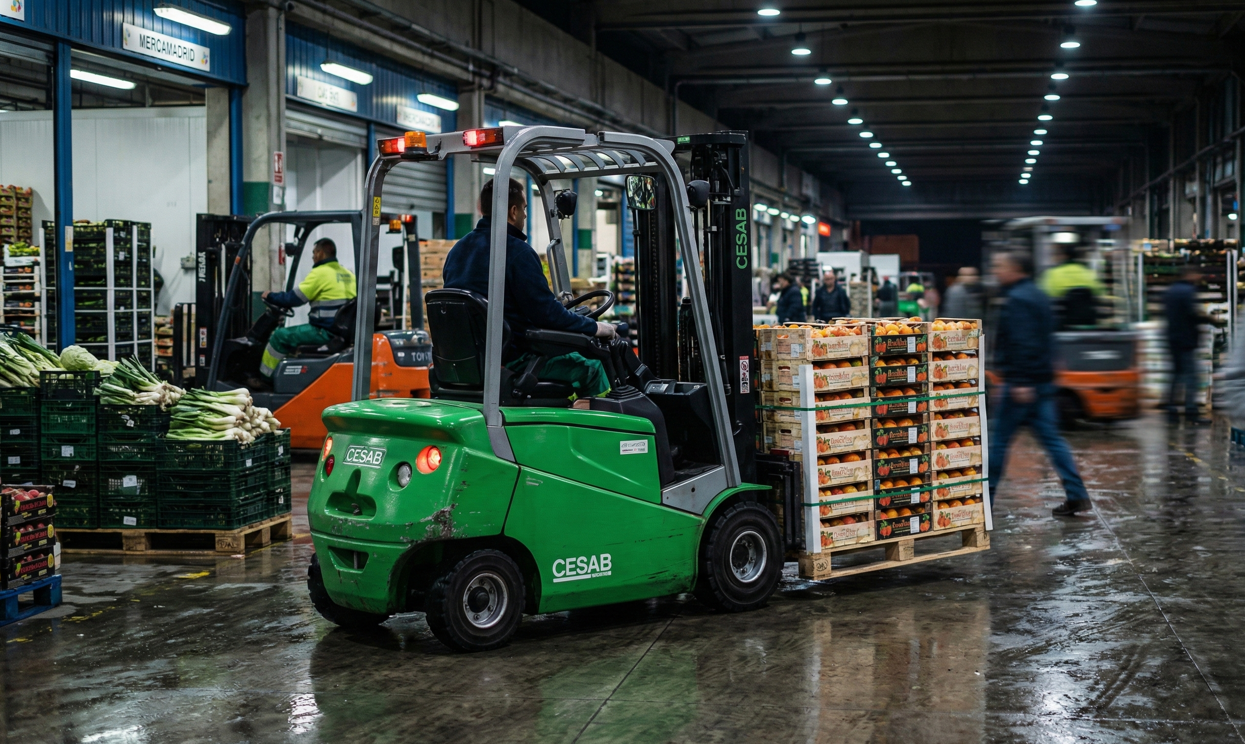 Carretillas para la industria alimentaria equisitos clave y mejores opciones CESAB