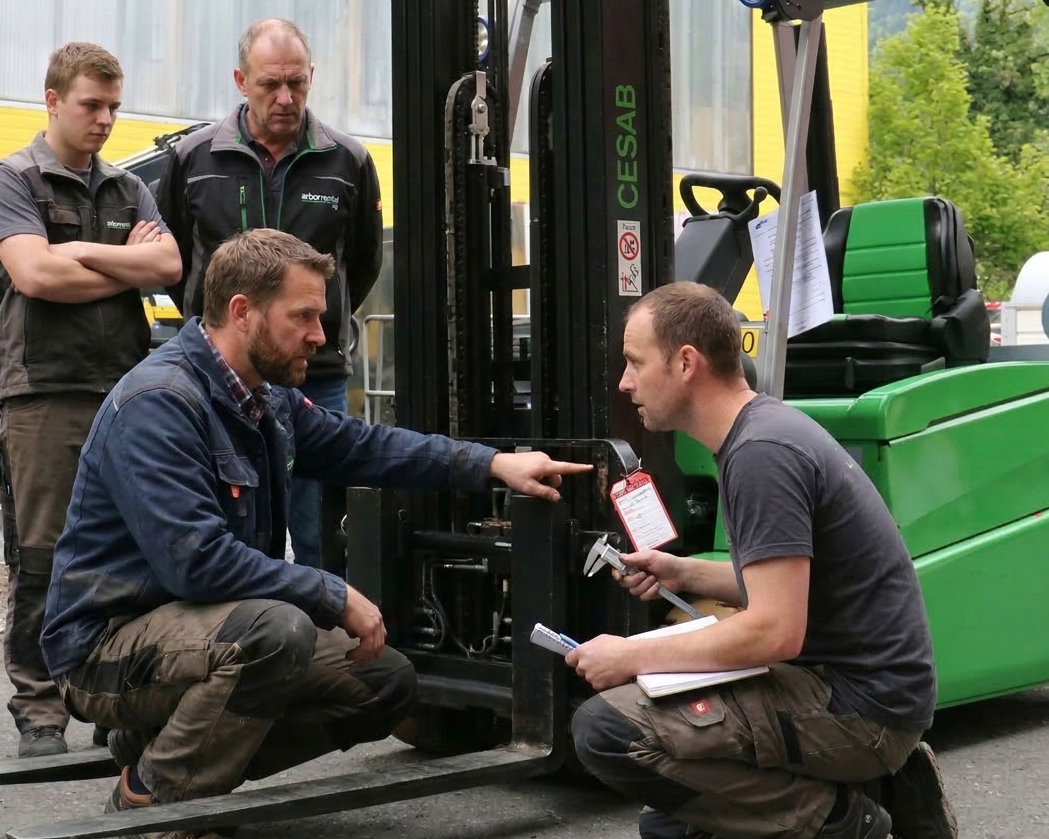 Qué revisan las inspecciones de carretillas en tu flota