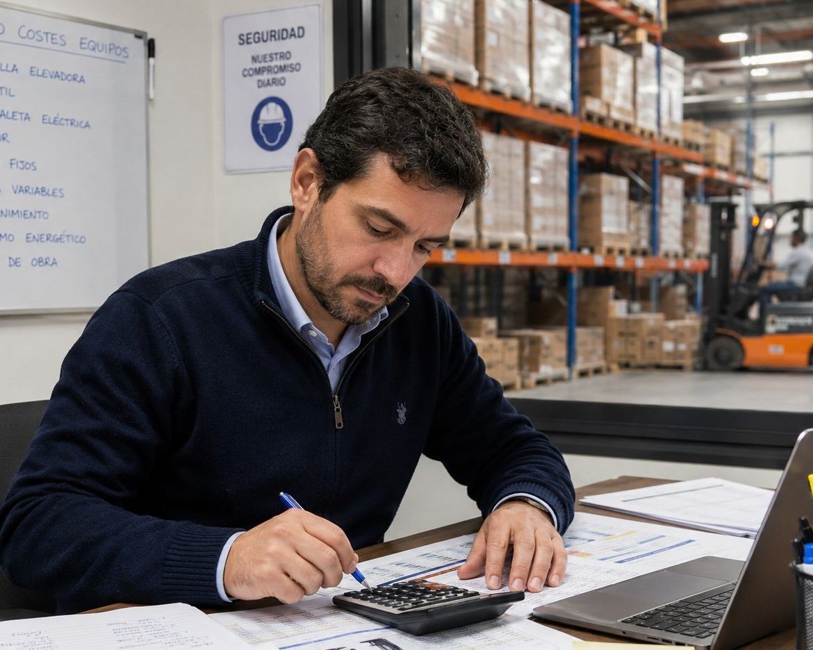 Coste real de una carretilla: cómo calcularlo bien