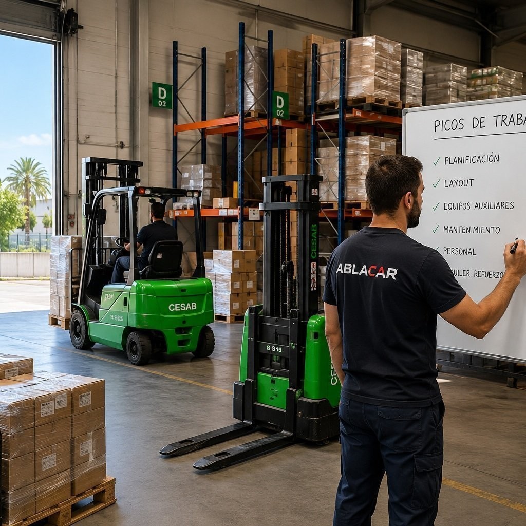Preparar tu almacén para picos sin comprar de más