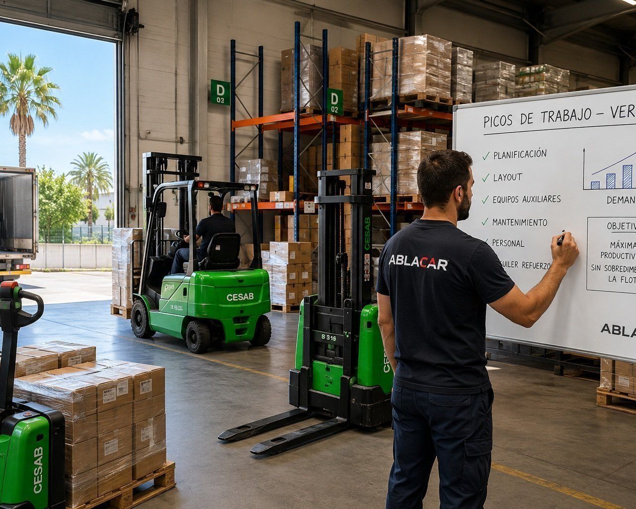 Preparar tu almacén para picos sin comprar de más