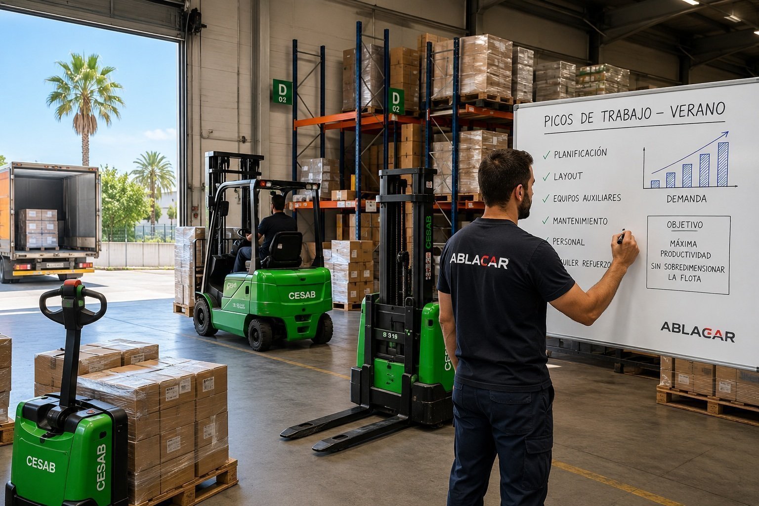 Preparar tu almacén para picos sin comprar de más